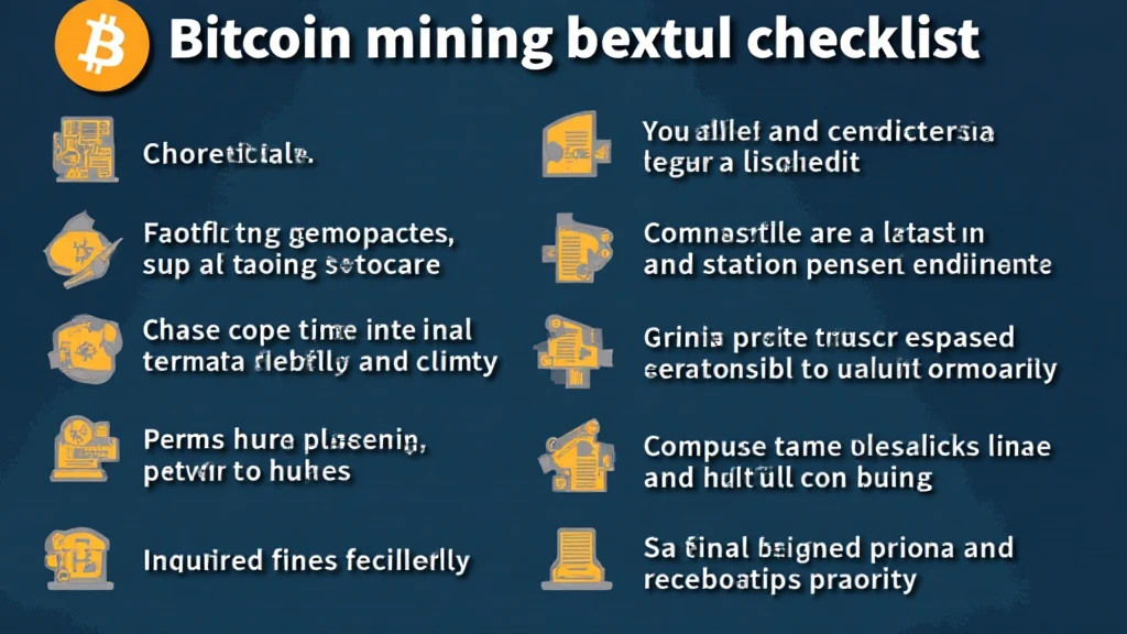 Bitcoin mining hardware maintenance checklist (HIBT)
