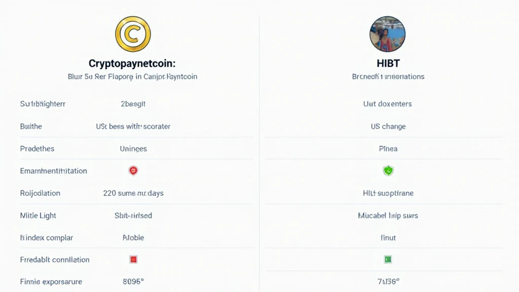 cryptopaynetcoin HIBT Vietnam bond privacy coin comparisons