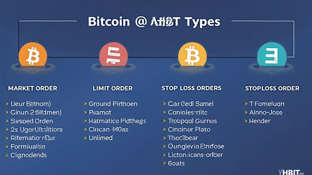 HIBT Bitcoin order types explained