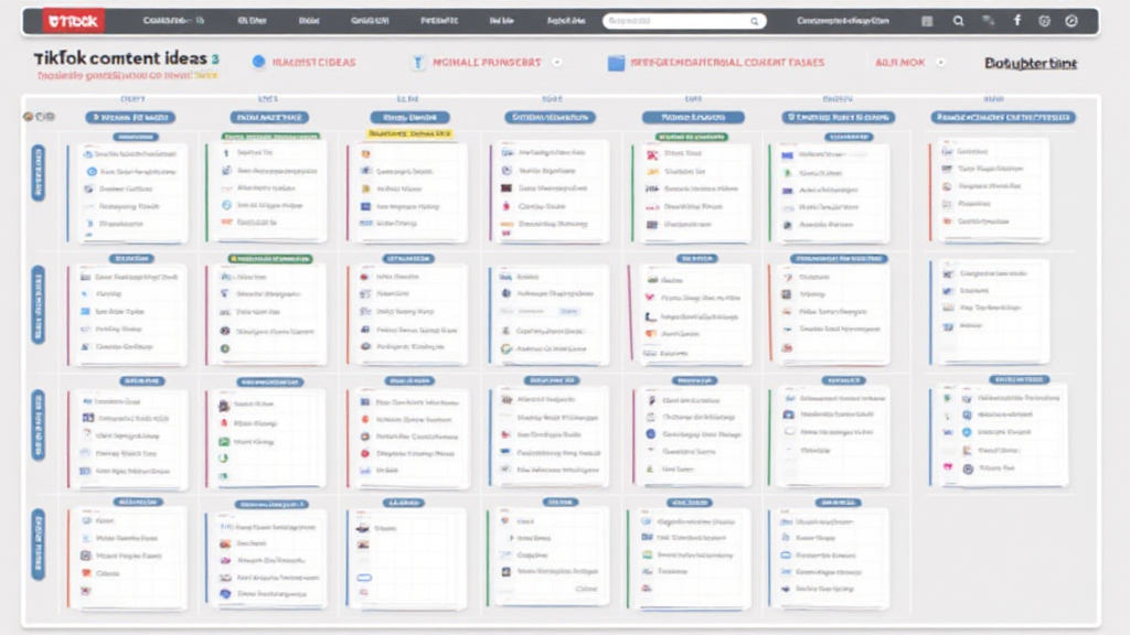 HIBT TikTok content calendars