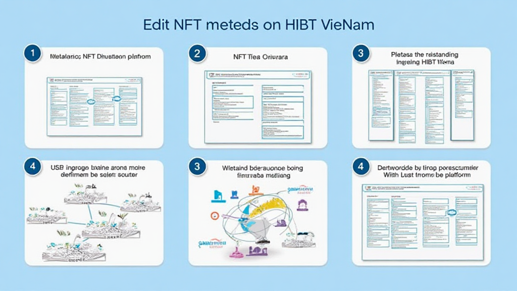 NFT metadata editing on HIBT Vietnam