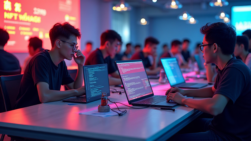 NFT minting hackathons HIBT Vietnam