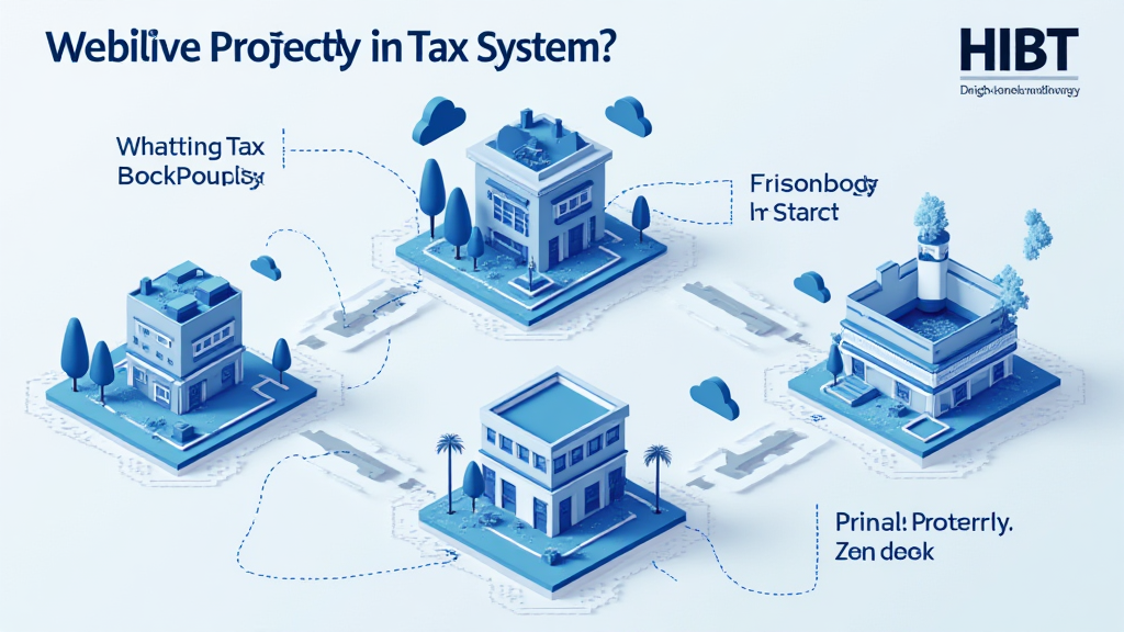 HIBT blockchain property taxes