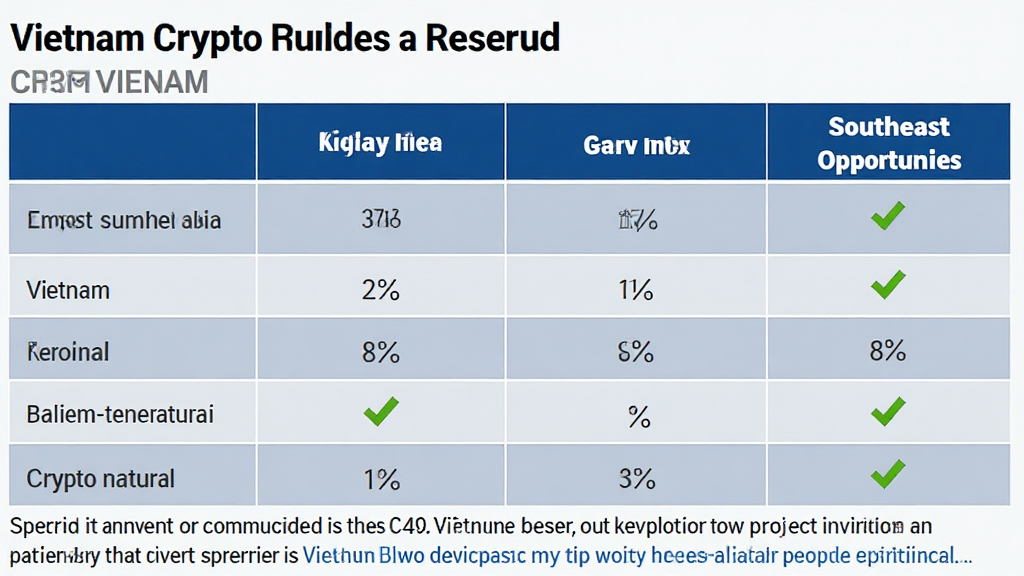 Vietnam crypto market comparison SEA