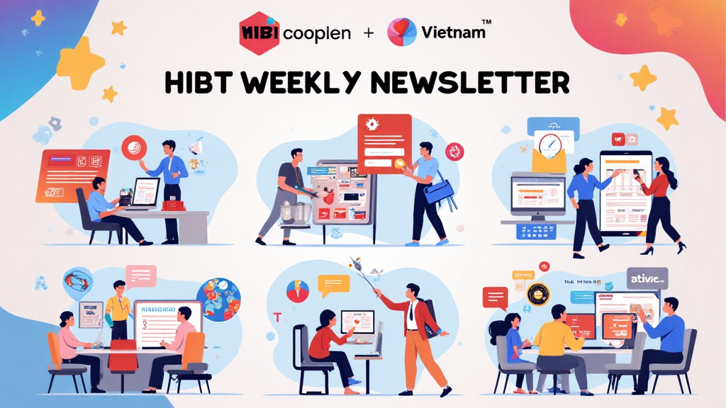 hibt weekly newsletter launch vietnam targeted content strategies